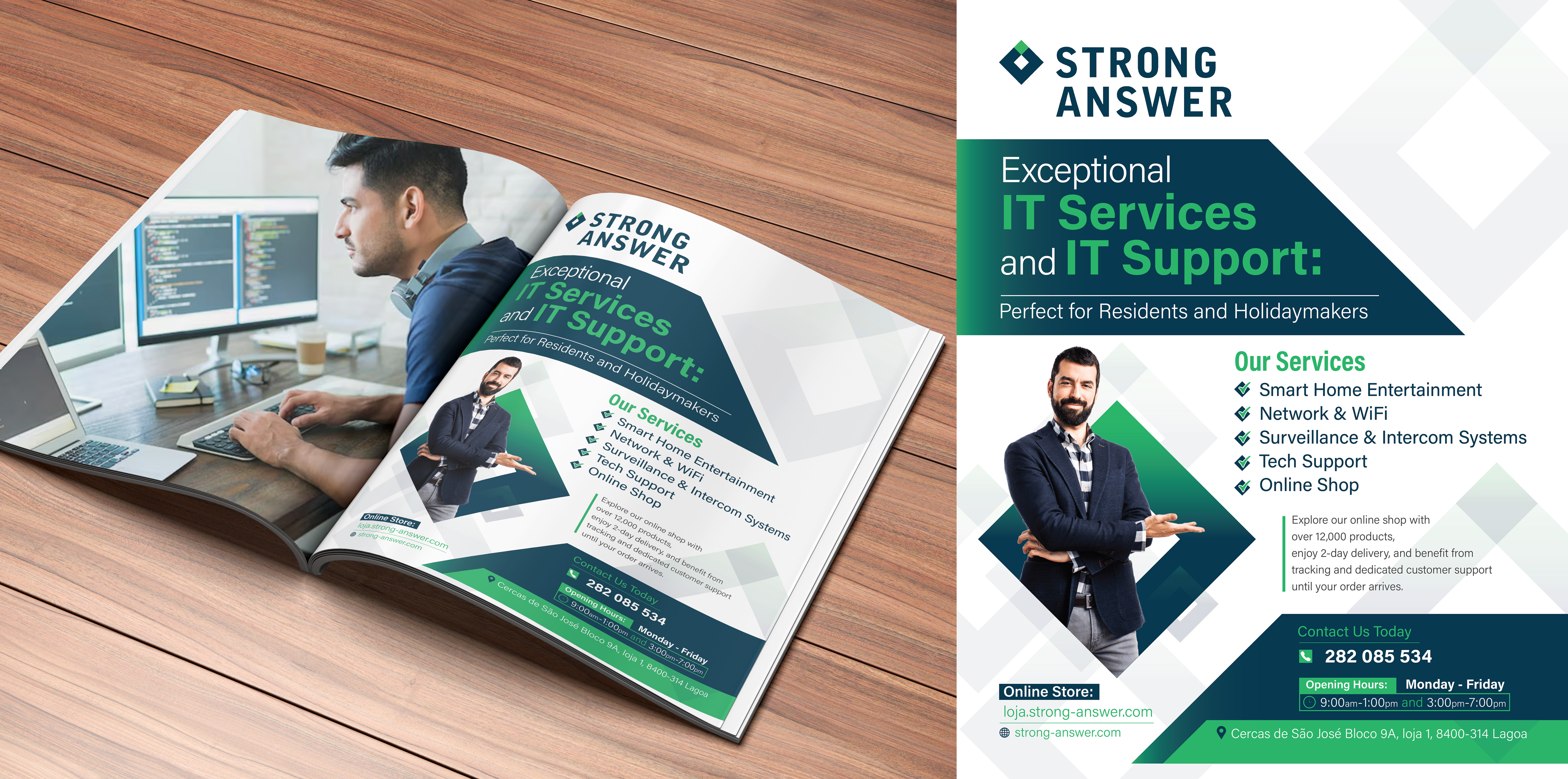 Flyer Design by Impressive Designs for Strong Answer | Design #33581625