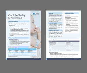 Flyer-Design von mscreations.lk für Gabi SmartCare | Design: #33580312