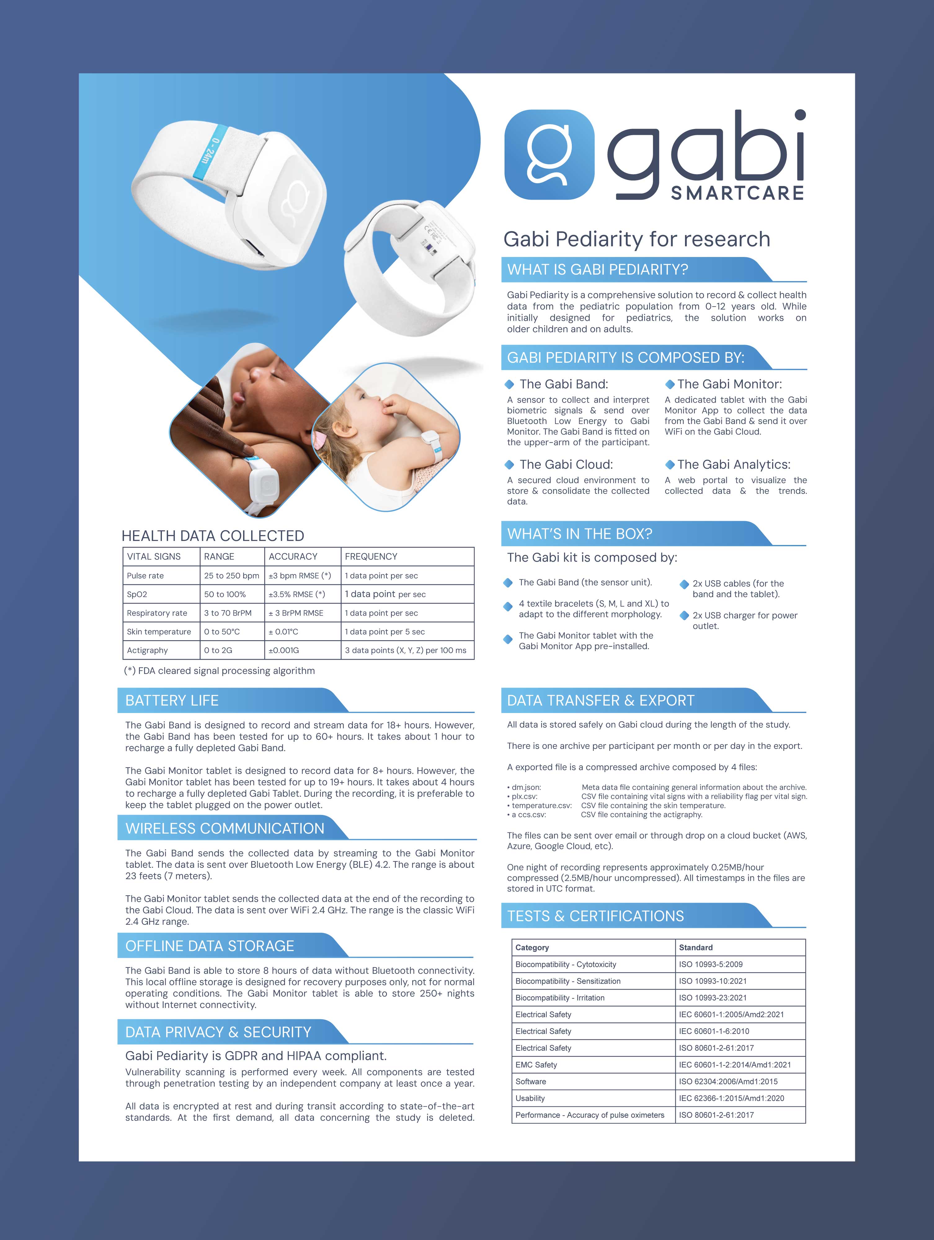 Flyer Design by saurov for Gabi SmartCare | Design #33584728