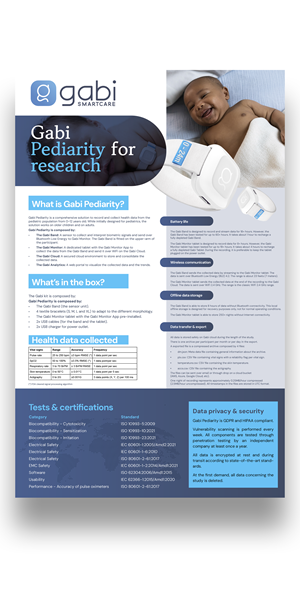 Flyer Design by svkreatives for Gabi SmartCare | Design #33584096