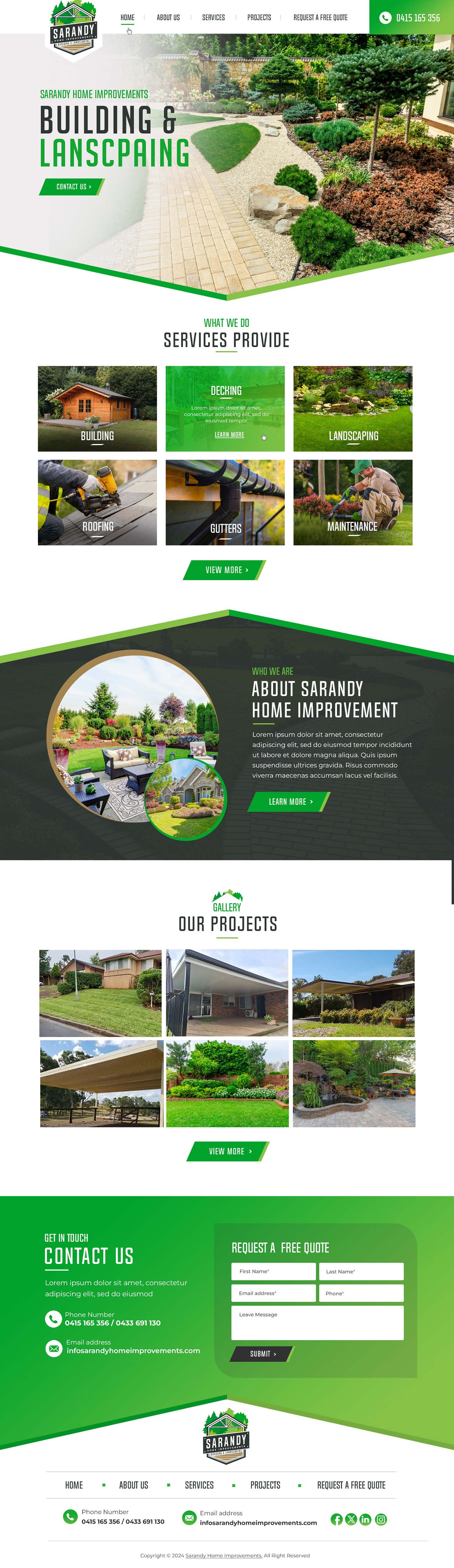 Web Design by Blue Sparrow for this project | Design #33592663