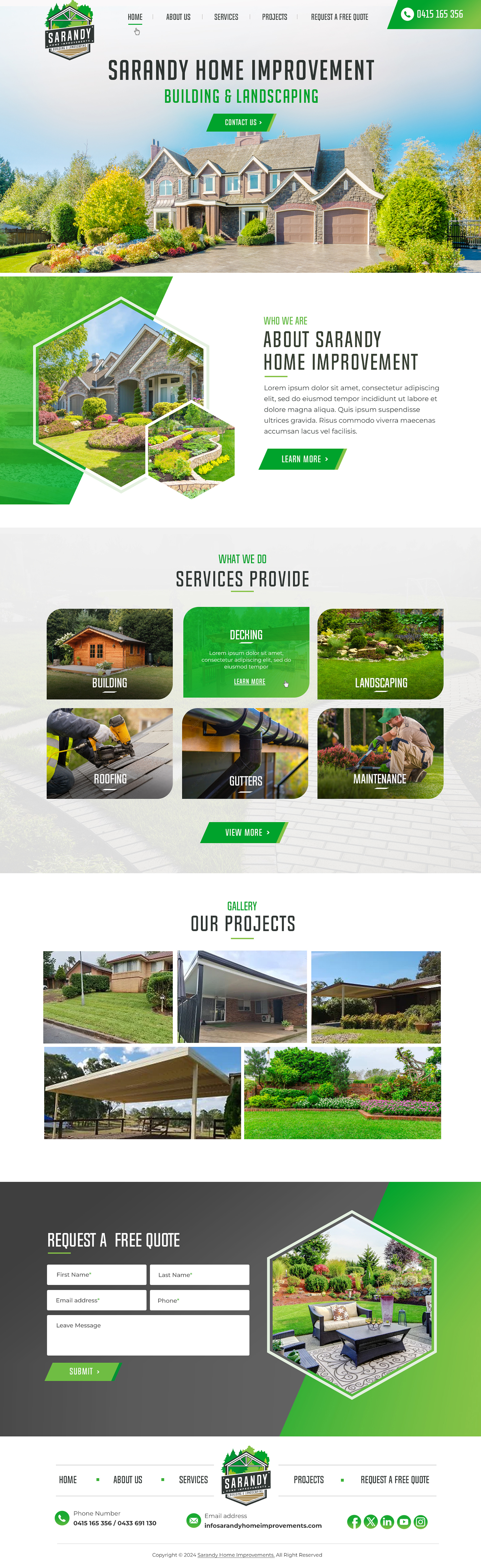 Web Design by Blue Sparrow for this project | Design #33592664