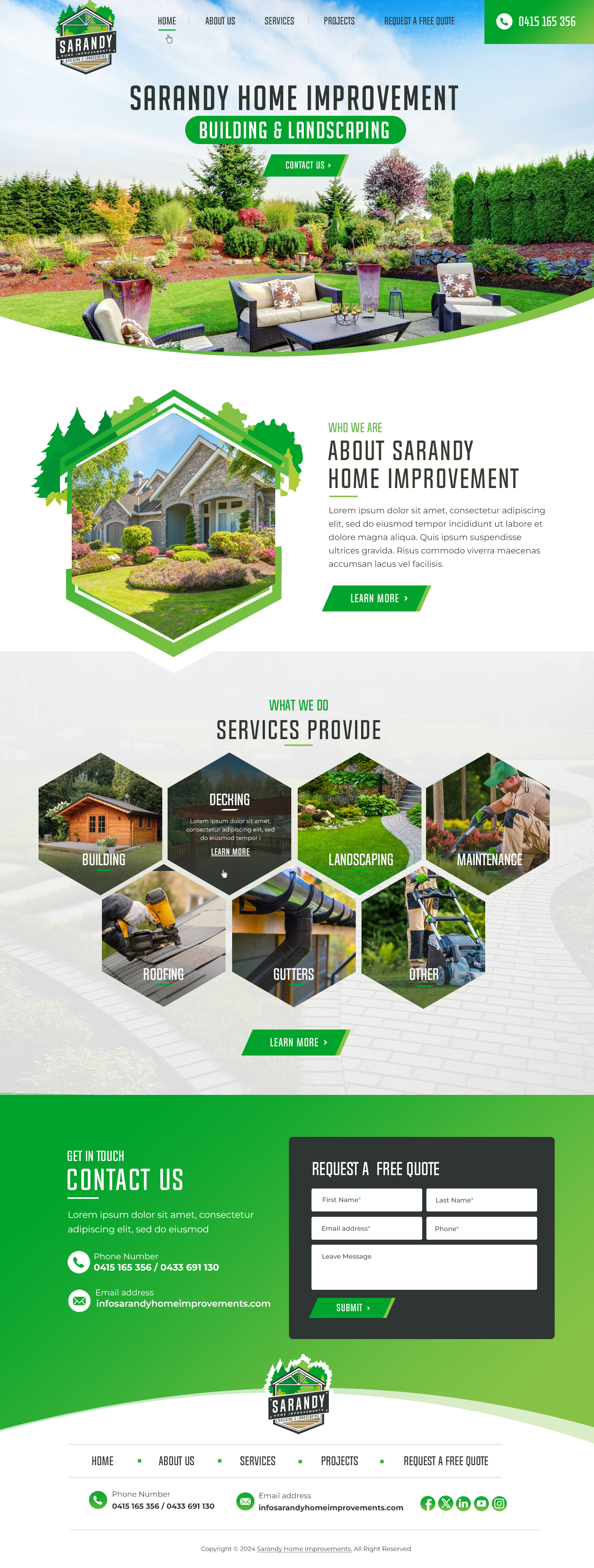 Web Design by Blue Sparrow for this project | Design #33592665