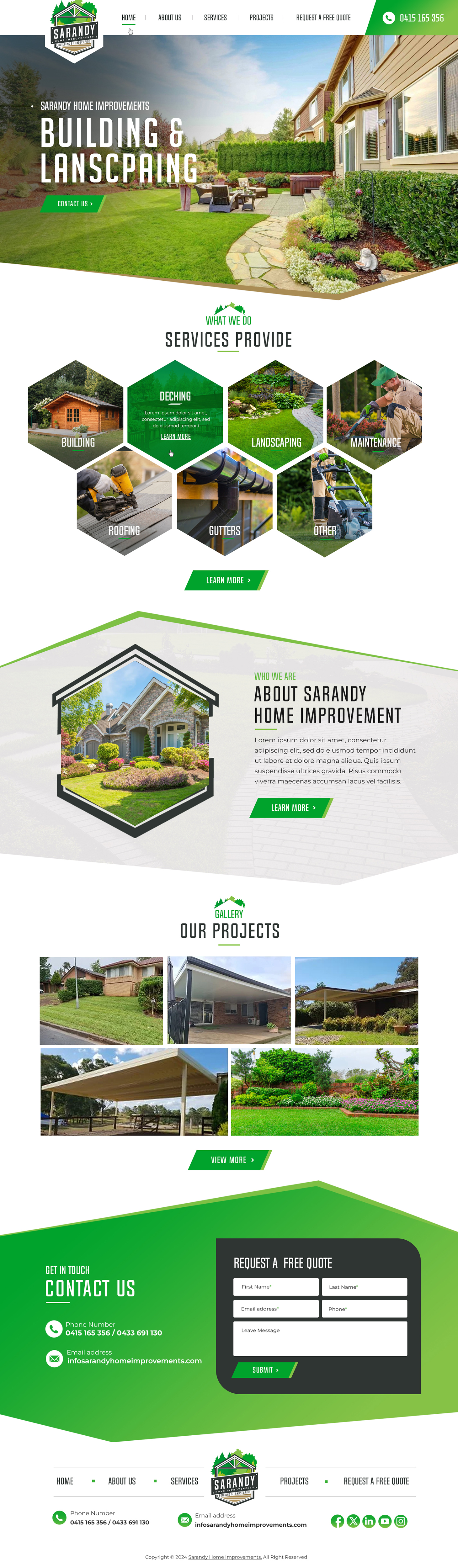 Web Design by Blue Sparrow for this project | Design #33592691