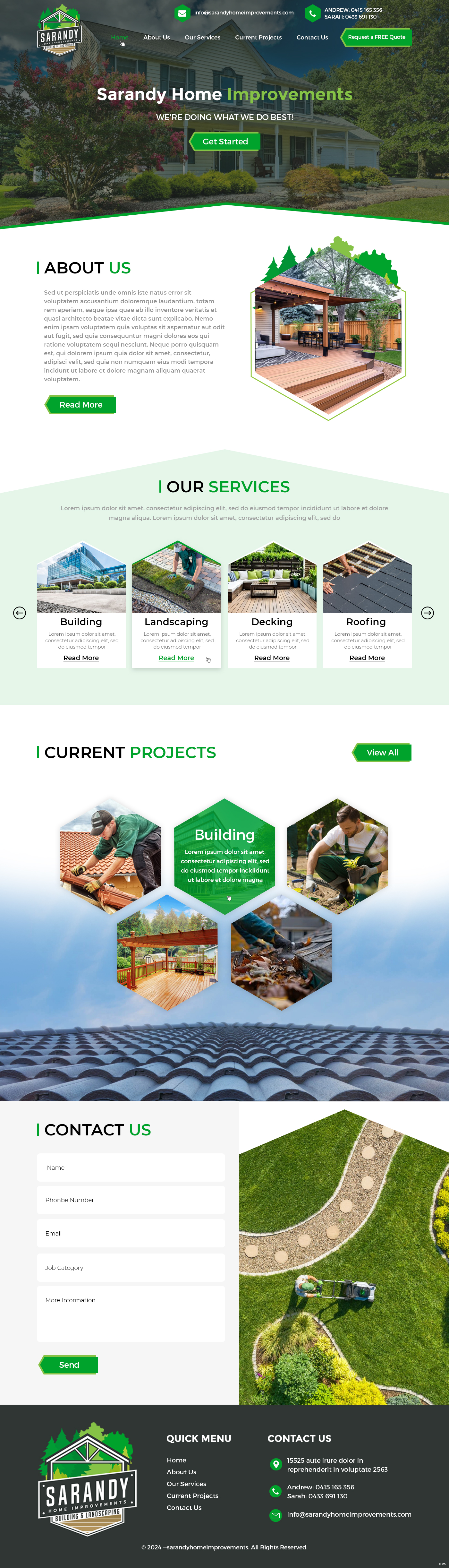 Web Design by pb for this project | Design #33595960
