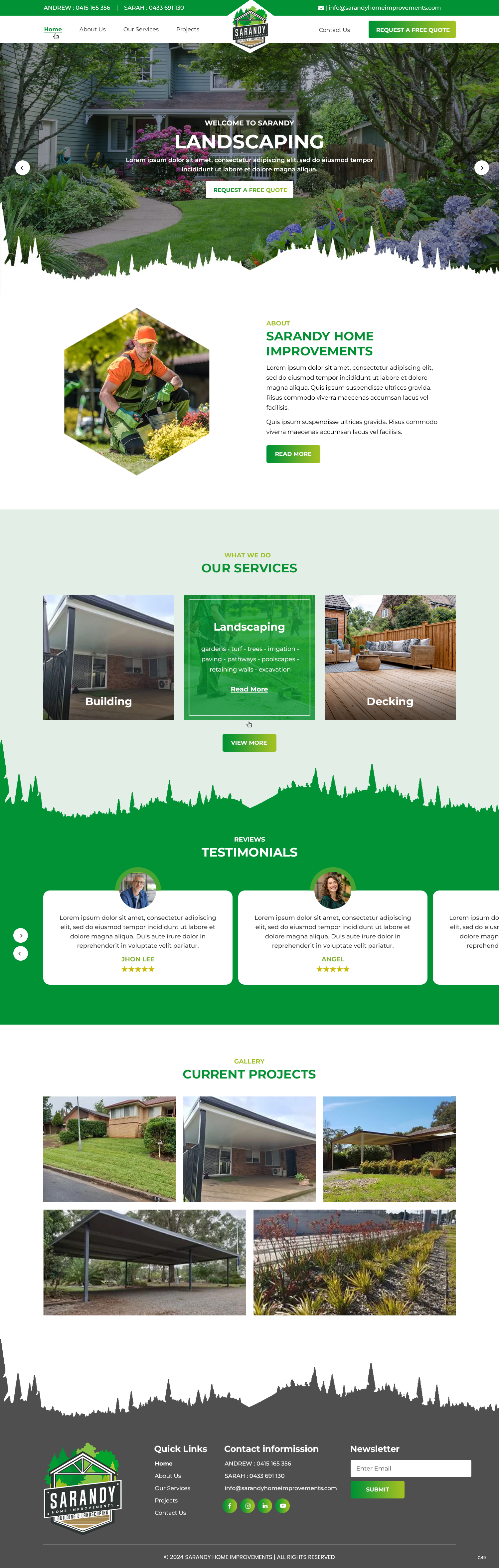 Web Design by pb for this project | Design #33595967