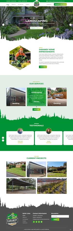 Web Design by pb for this project | Design: #33595967