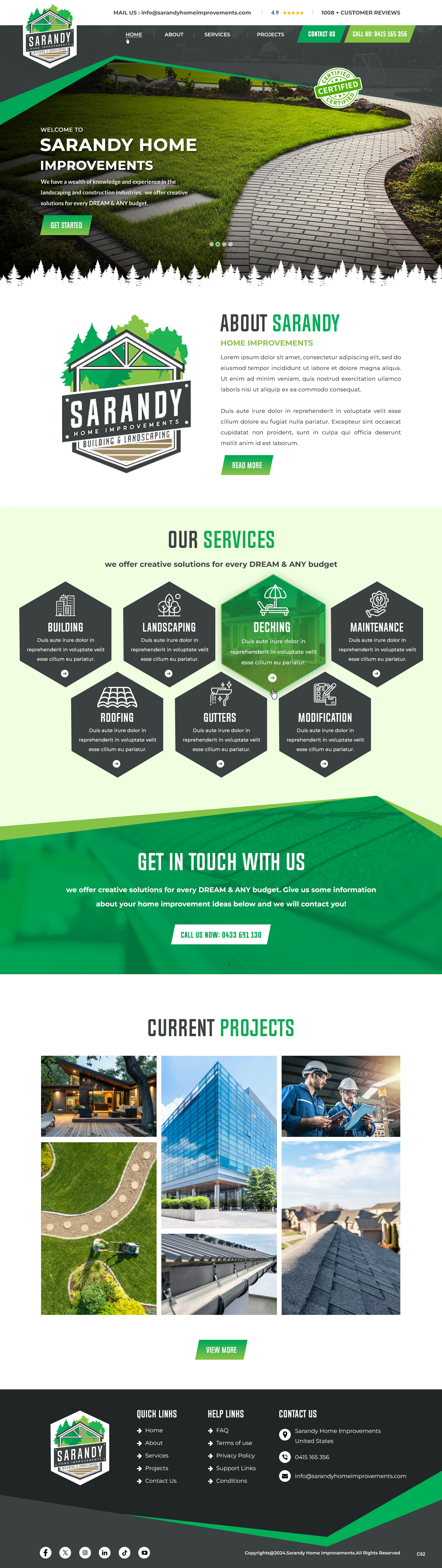 Web Design by pb for this project | Design #33595970