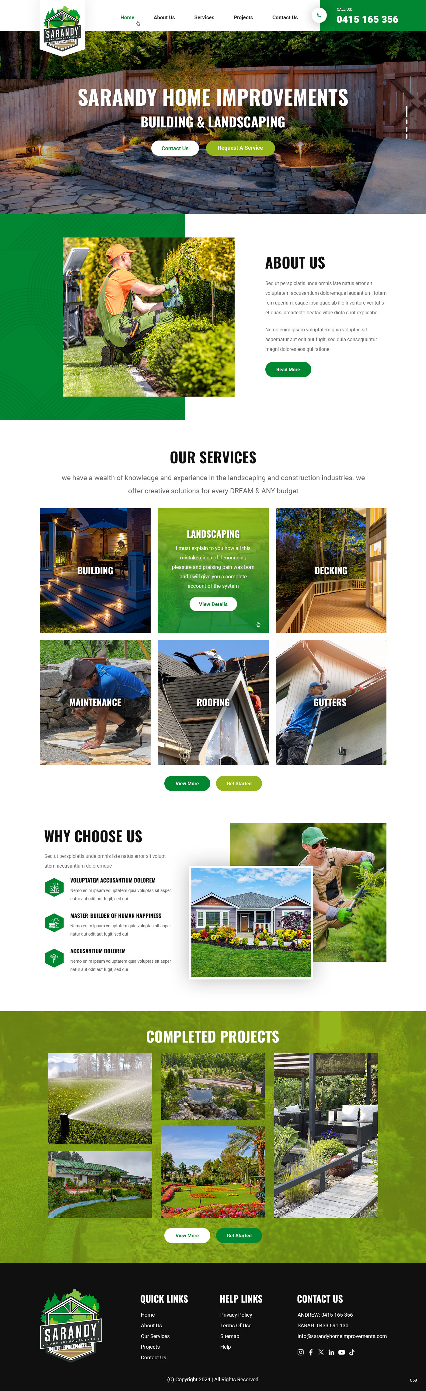 Web Design by pb for this project | Design #33595972