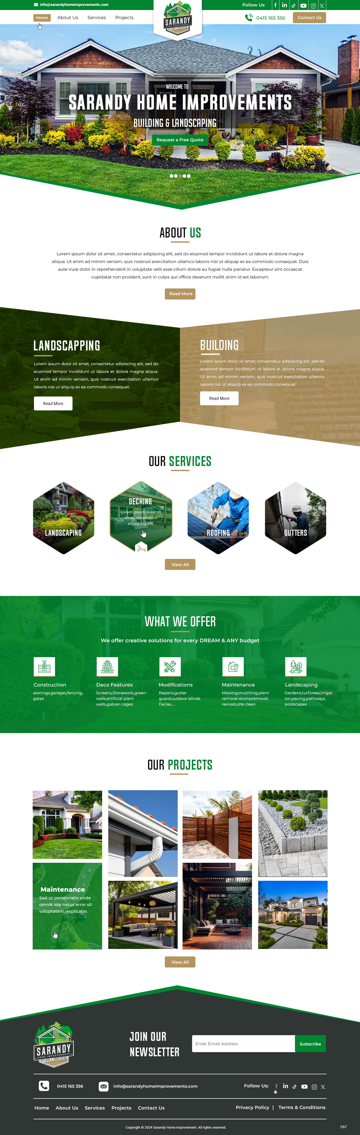 Web Design by pb for this project | Design #33595979