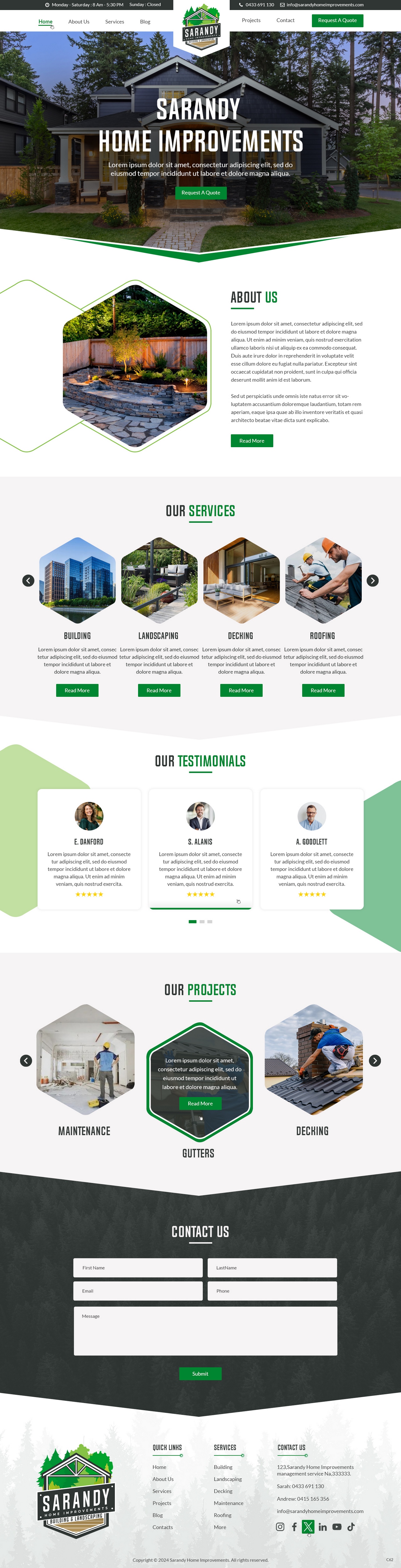 Web Design by pb for this project | Design #33595982