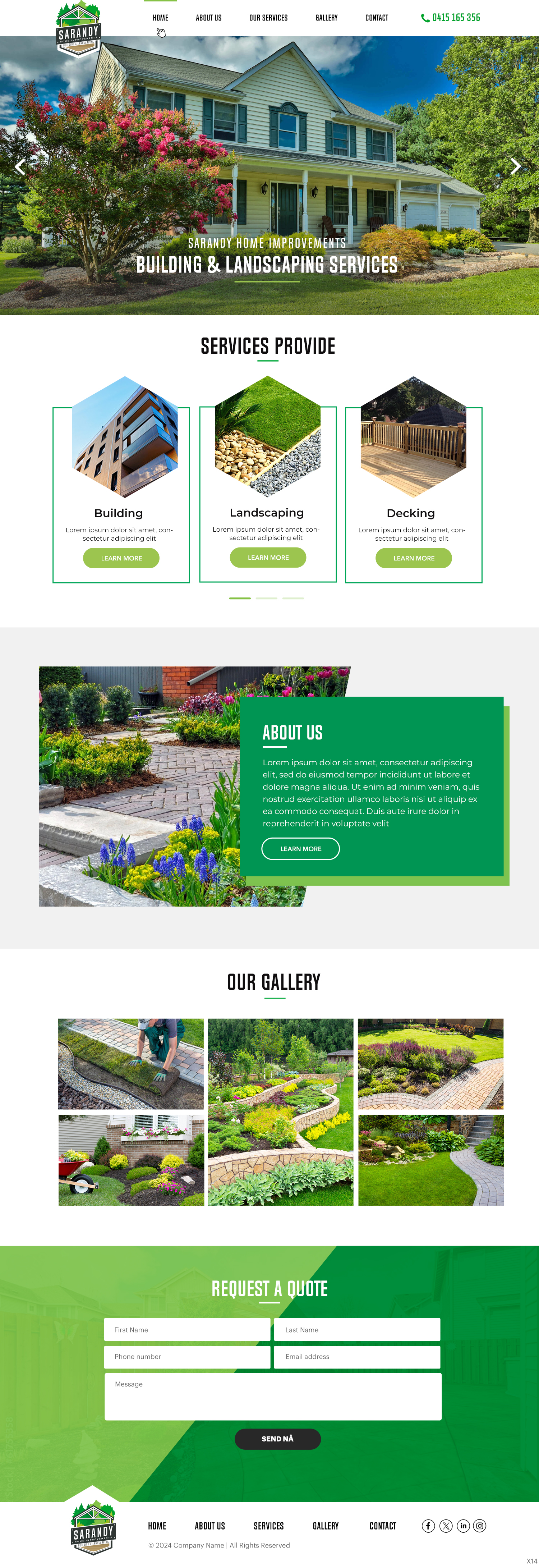 Web Design by pb for this project | Design #33595988