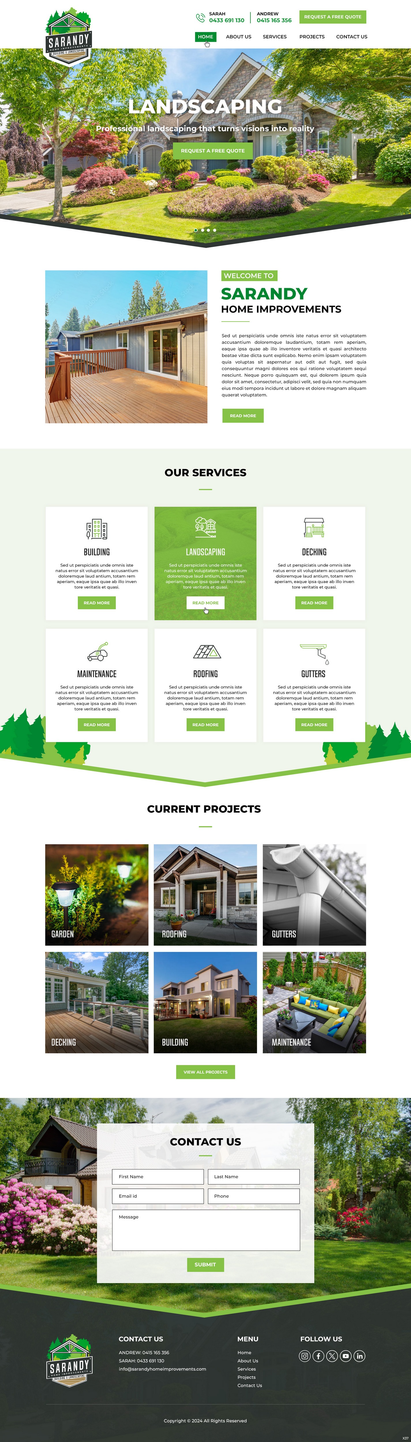 Web Design by pb for this project | Design #33595992