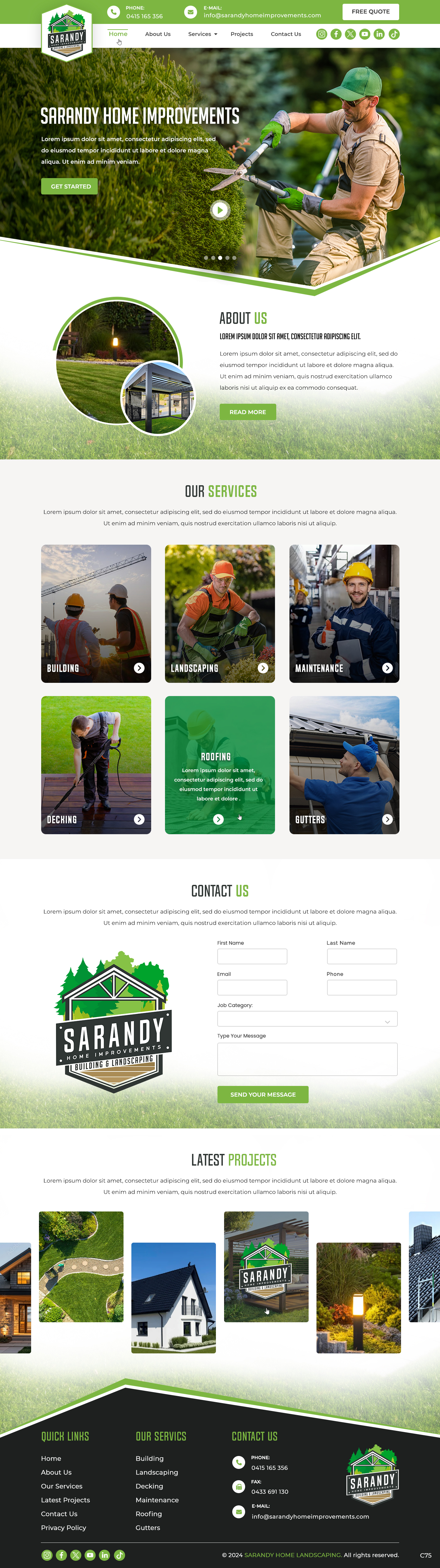 Web Design by pb for this project | Design #33604145