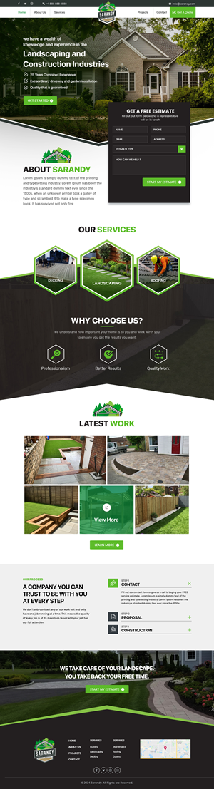 Web Design by Shijo John for this project | Design: #33597808