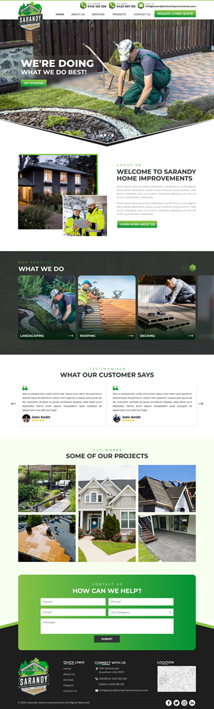 Web Design by Titan Eagle for this project | Design: #33585988