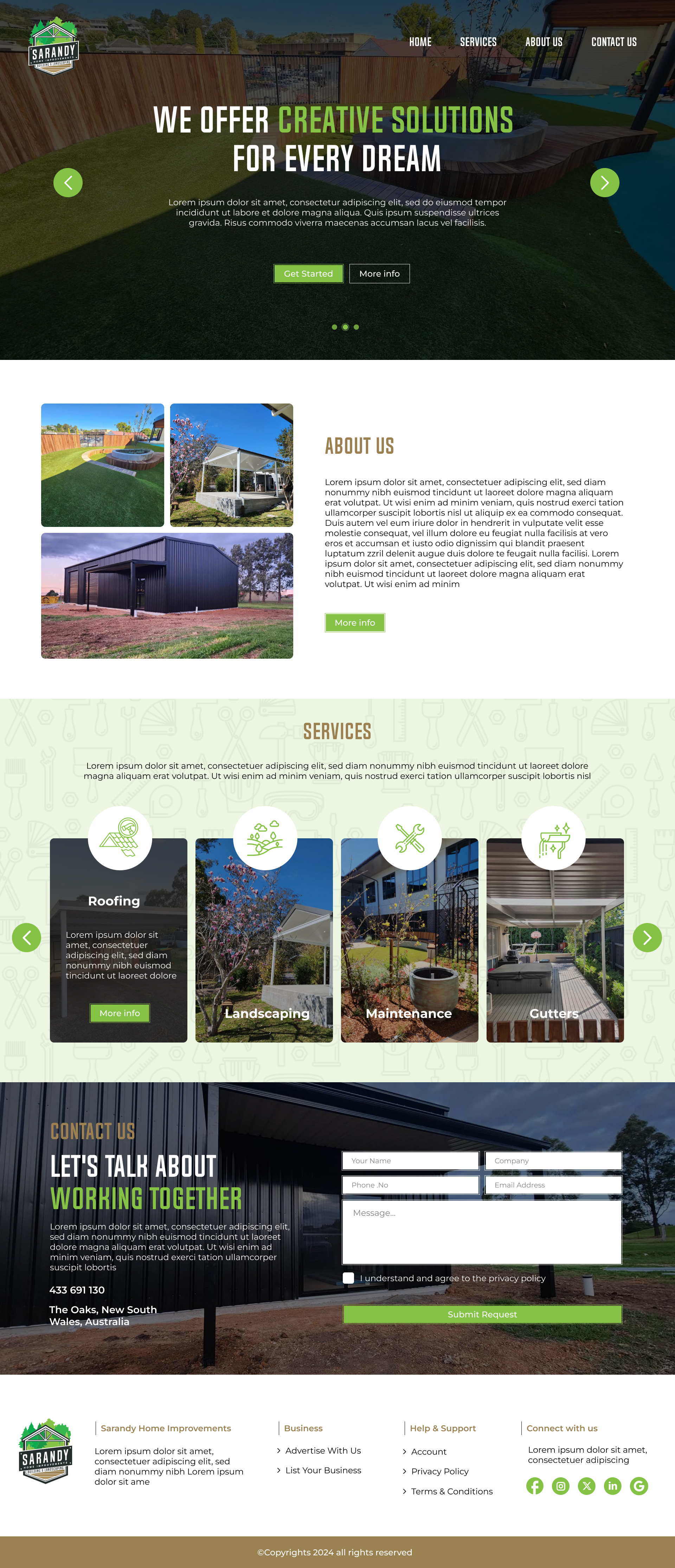 Web Design by Creative Slices for this project | Design #33609155
