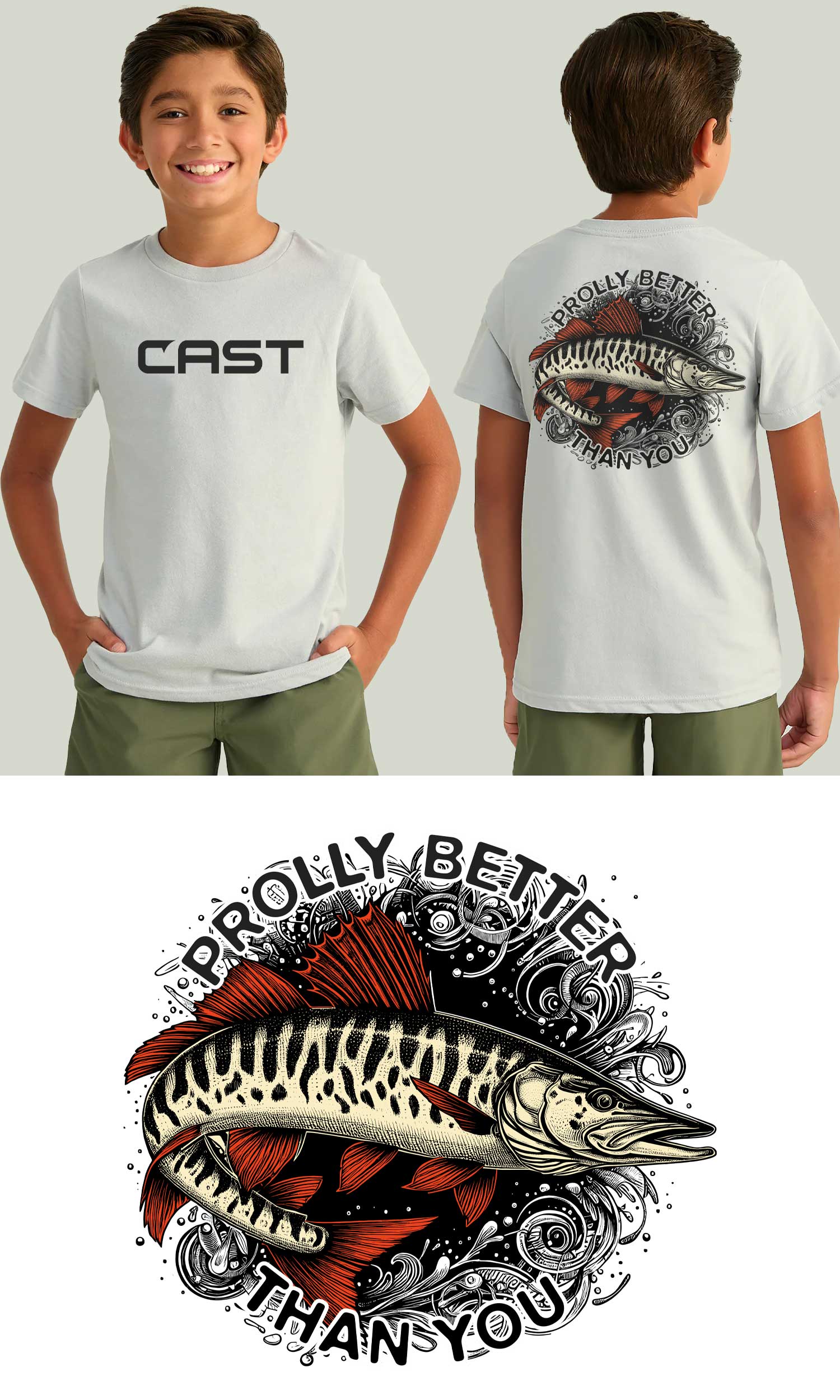 T-shirt Design by Patten Studio for Cast Threads | Design #33589268