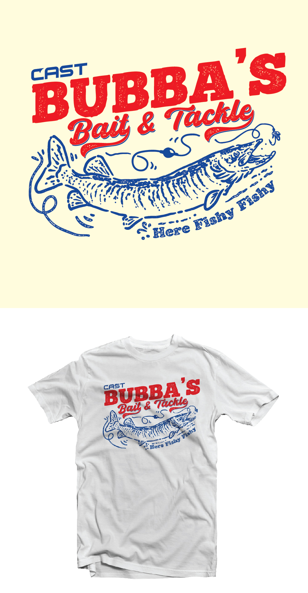 T-Shirt-Design von Ngoeg für Cast Threads | Design #33629568