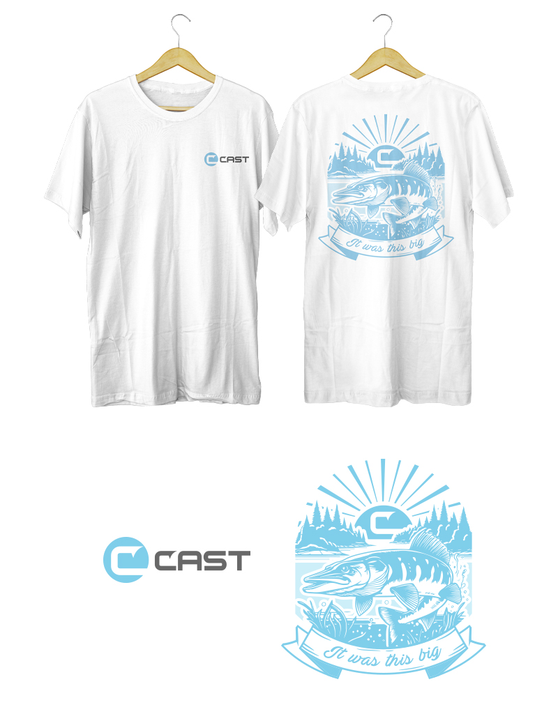 T-shirt Design by HELLOCRUNK for Cast Threads | Design #33587600