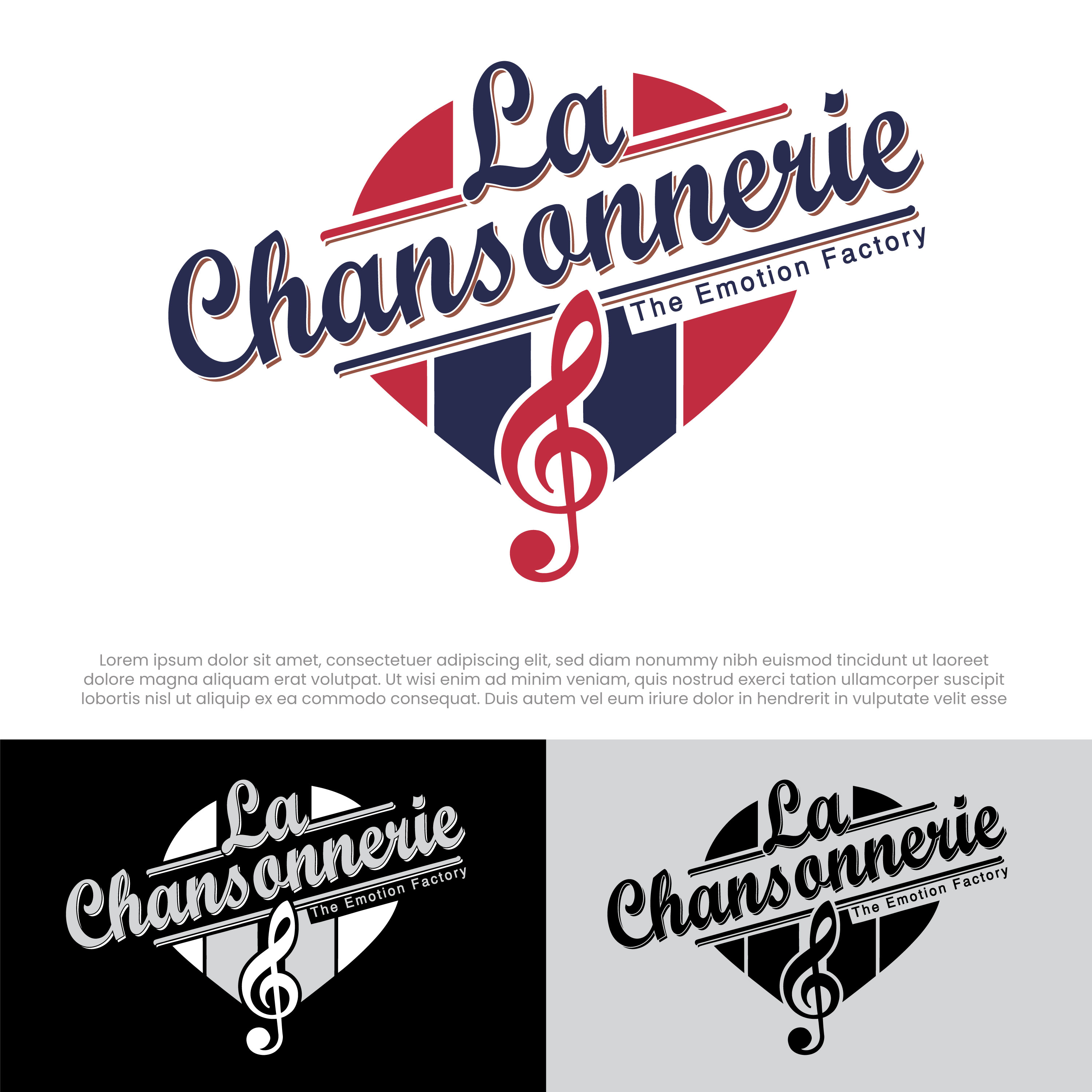 Logo Design by PixelStock for La chansonnerie | Design #33608368