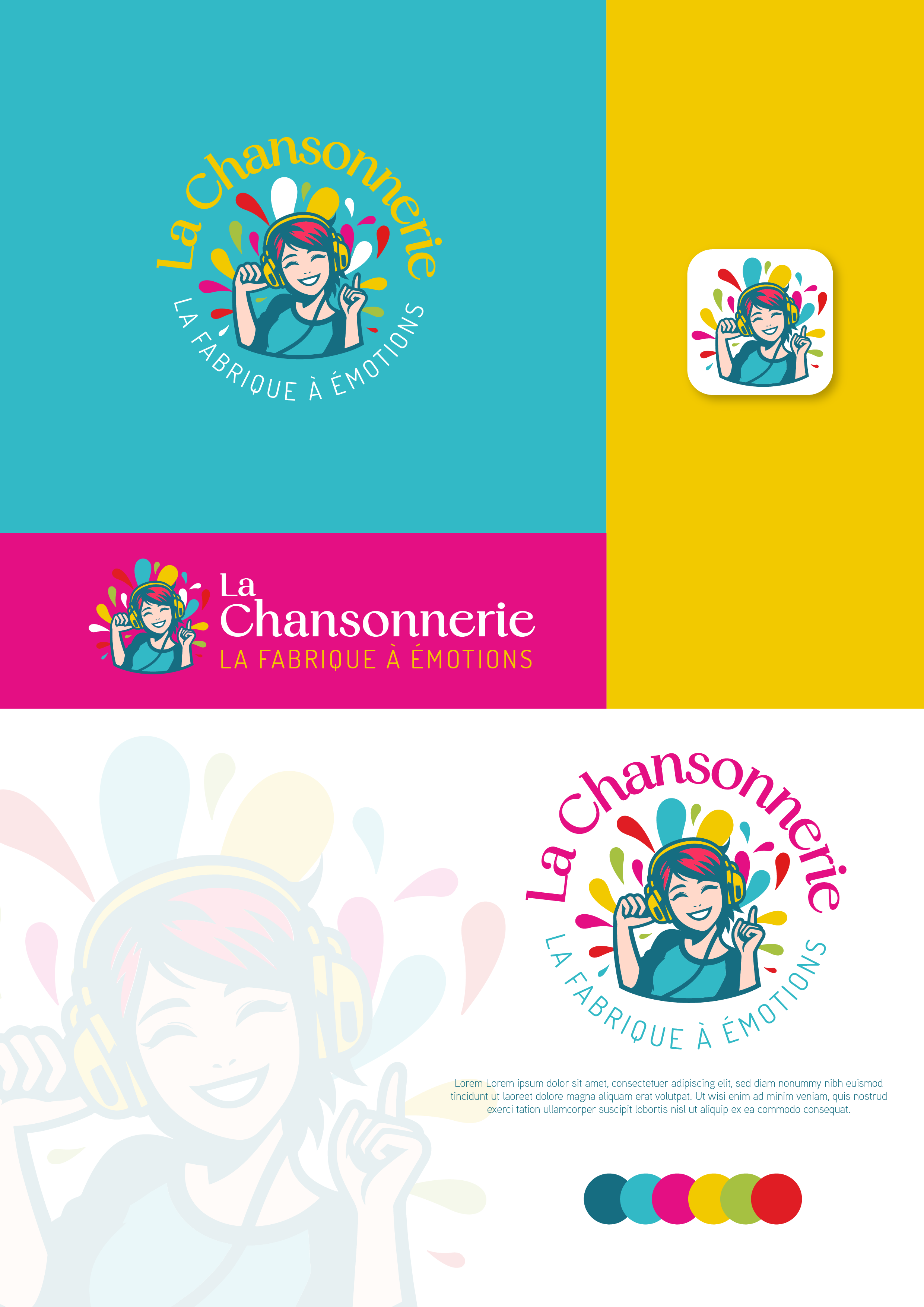 Logo Design by Sakuranight for La chansonnerie | Design #33624579