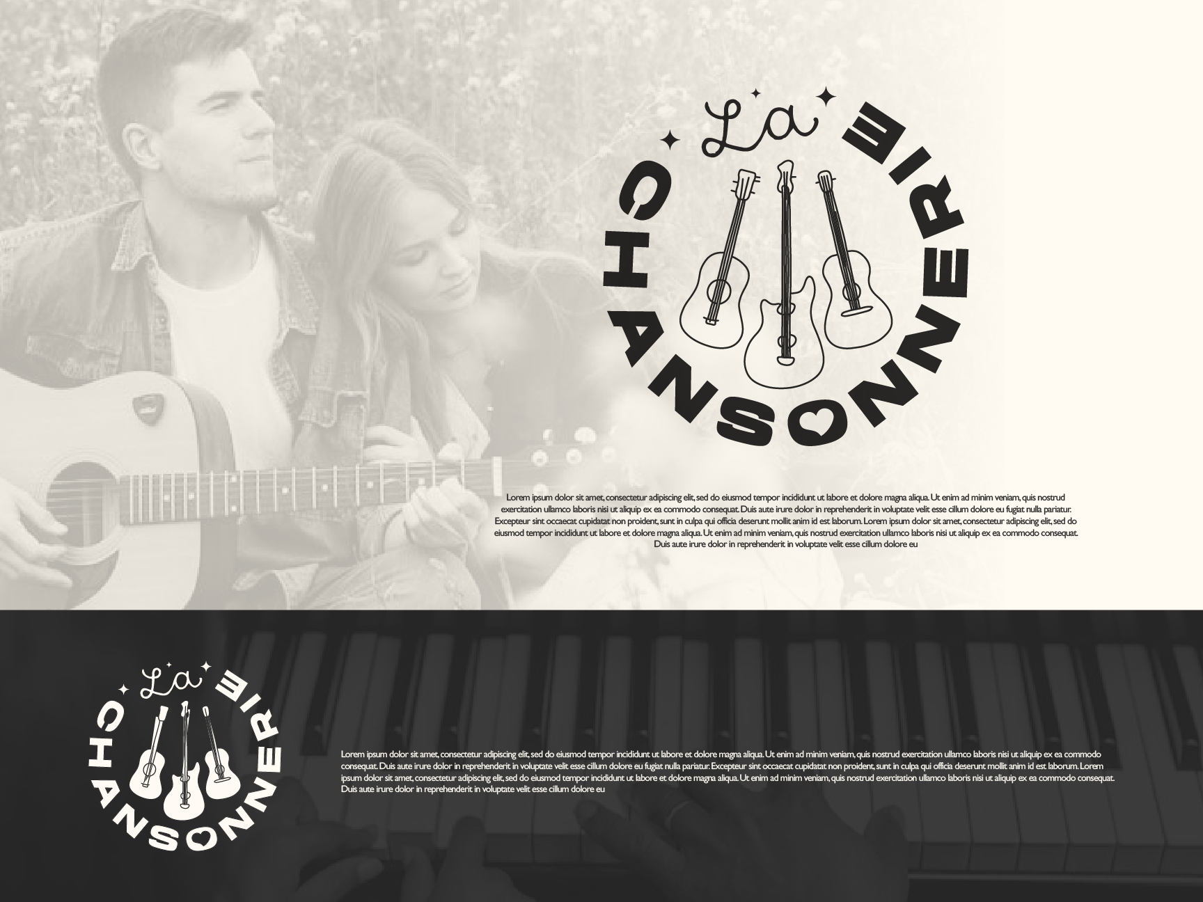 Diseño de Logo por JTdsign para La chansonnerie | Diseño #33593648