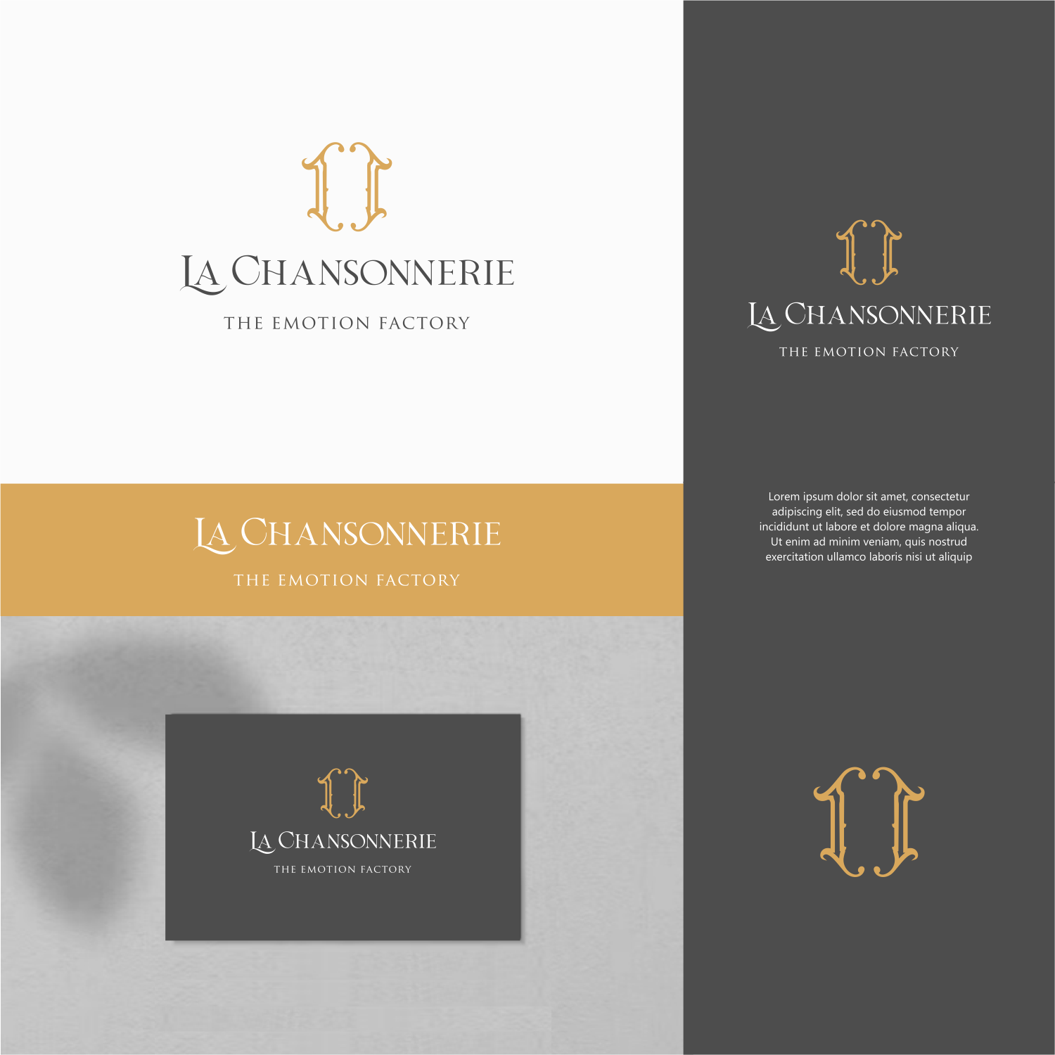 Logo Design by ThiagoB for La chansonnerie | Design #33597527