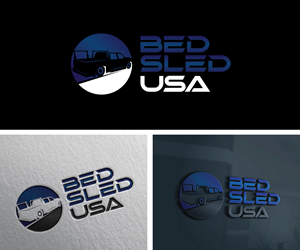Logo Design by Adi Graphics for Bed Sled USA | Design: #33593480