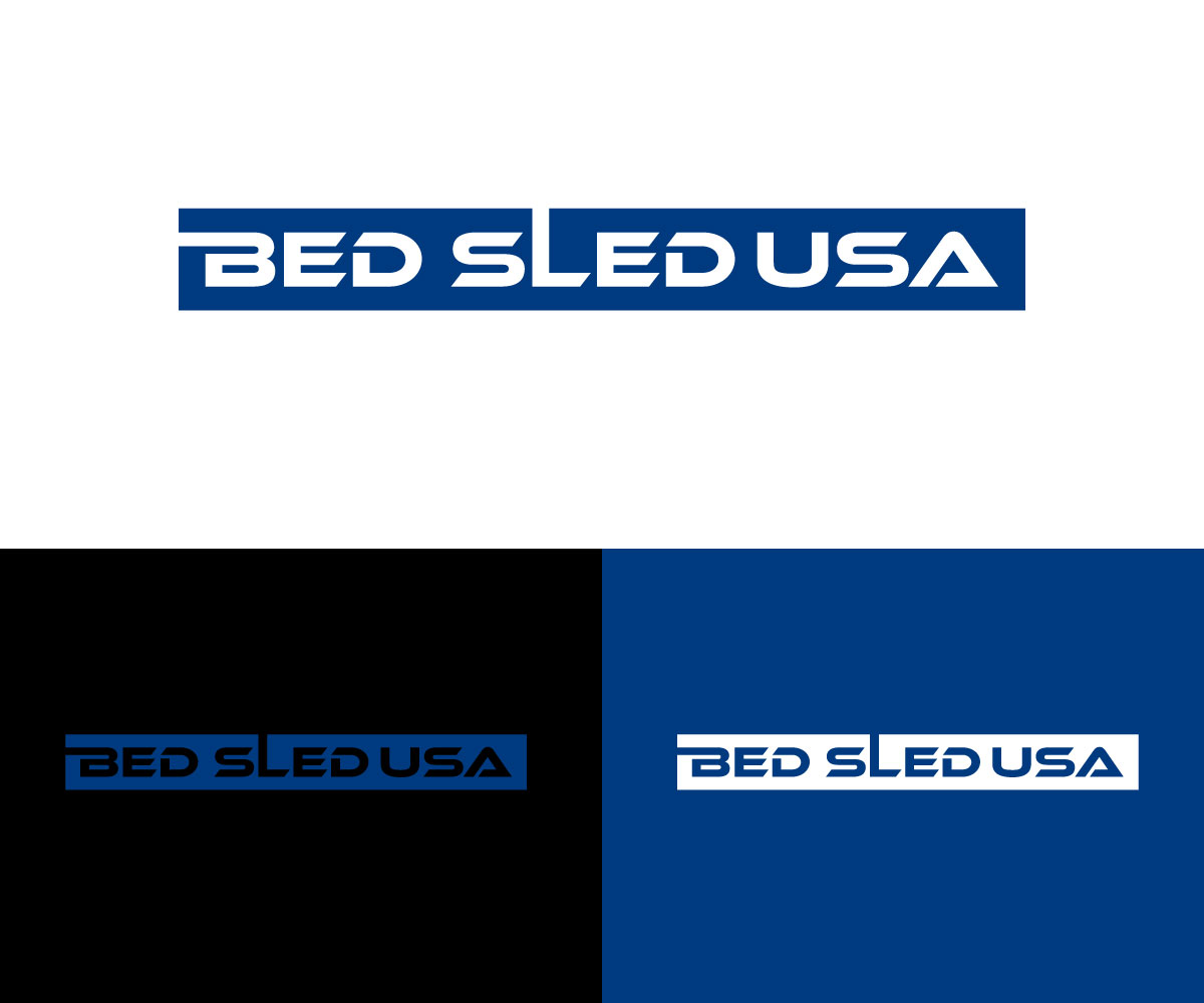 Logo Design by Kavth for Bed Sled USA | Design #33625089