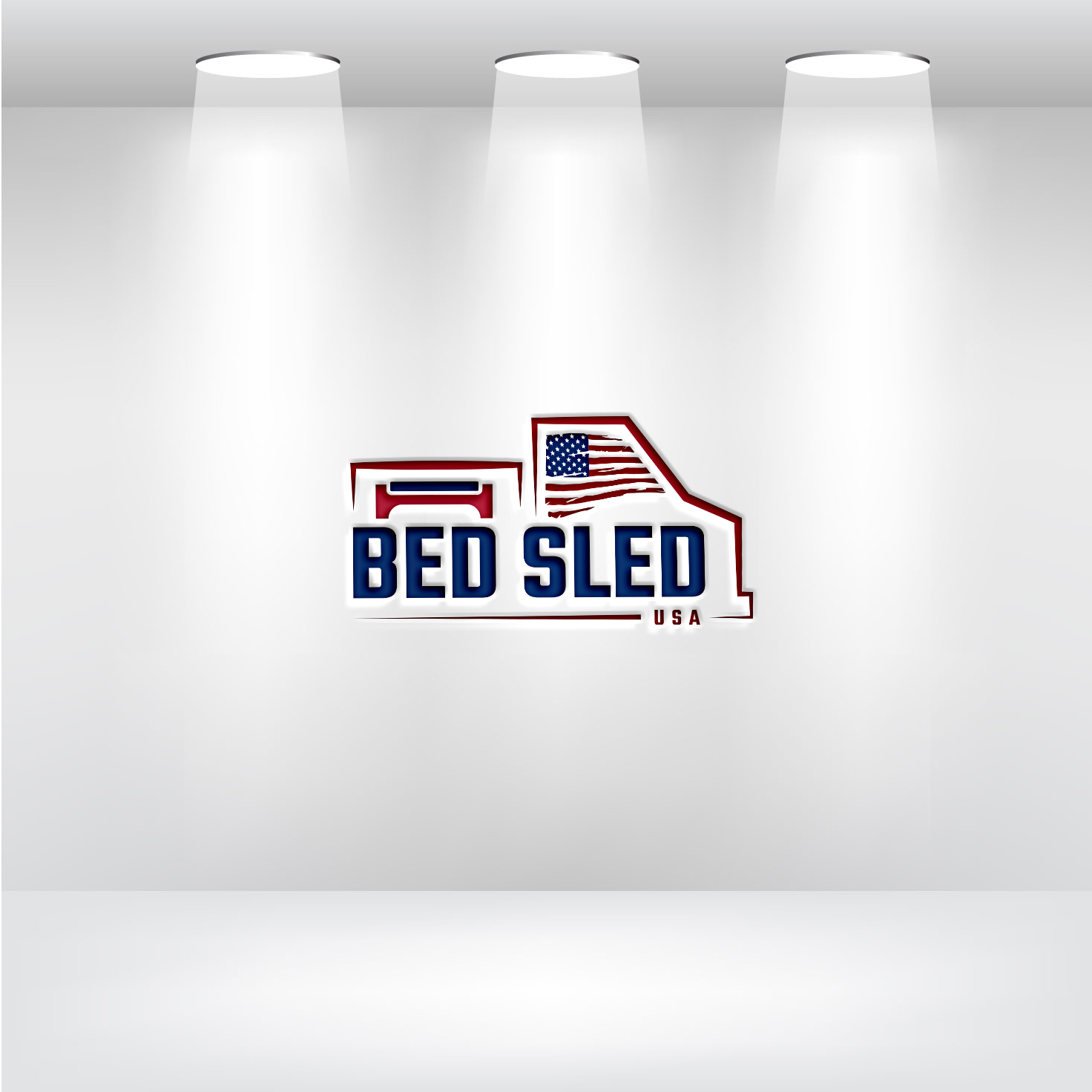 Logo Design by AyaanArt for Bed Sled USA | Design #33596961