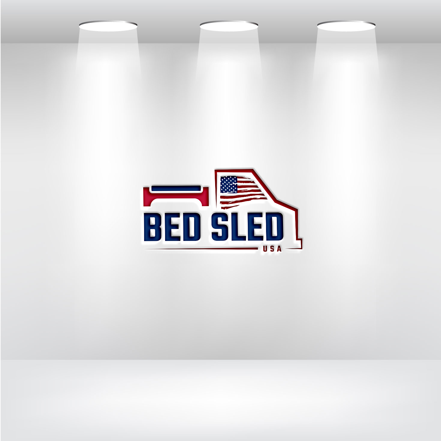 Logo Design by AyaanArt for Bed Sled USA | Design #33597005