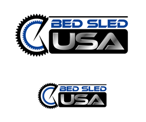 Logo Design by Paint-Tools for Bed Sled USA | Design: #33594470