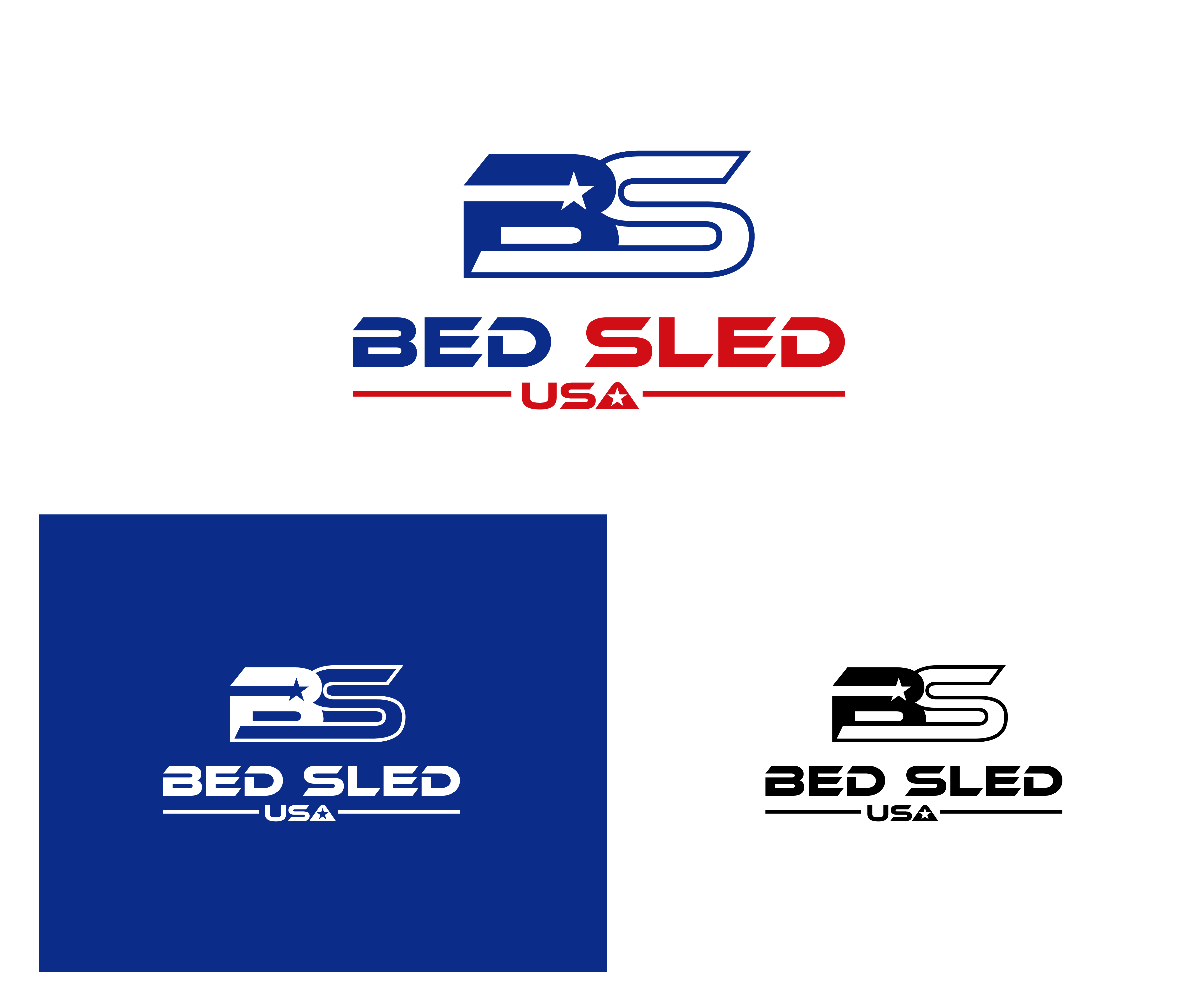 Diseño de Logo por Graphixpointt para Bed Sled USA | Diseño #33592161