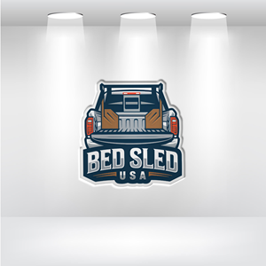 Logo Design by VectorForge for Bed Sled USA | Design: #33597599