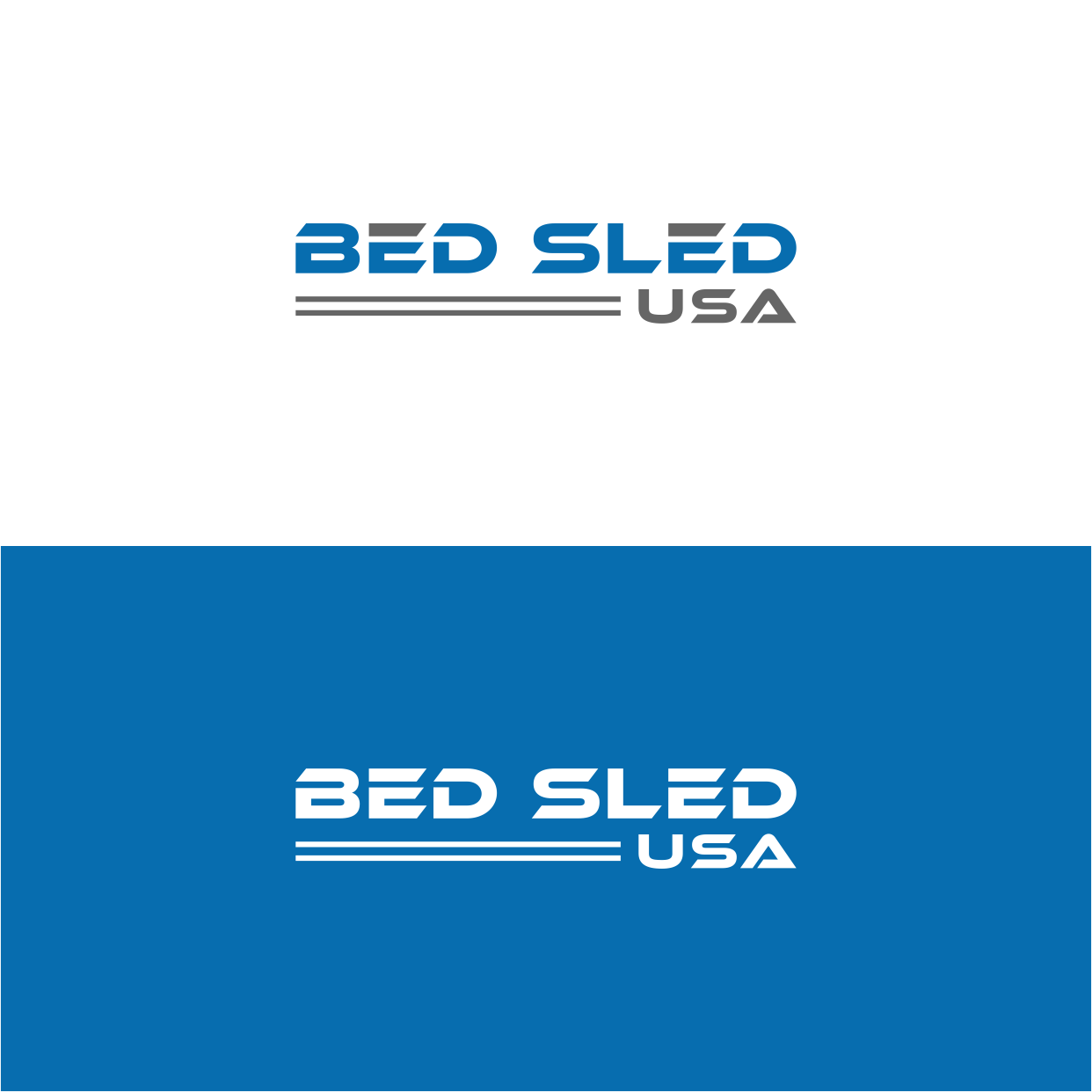 Logo Design by Kaze56 for Bed Sled USA | Design #33594253