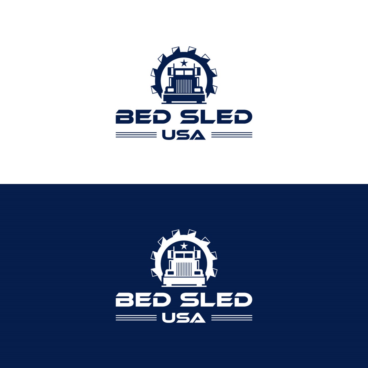 Logo Design by Graphic4489 for Bed Sled USA | Design #33603047