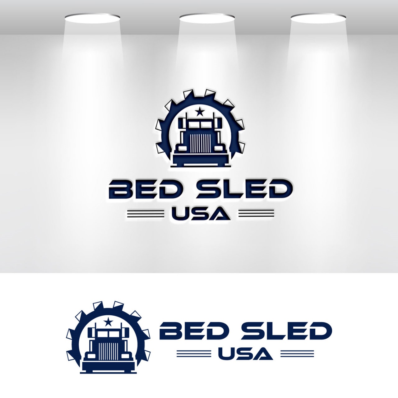 Logo Design by Graphic4489 for Bed Sled USA | Design #33606381