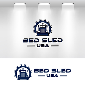 Logo Design by Graphic4489 for Bed Sled USA | Design: #33606381