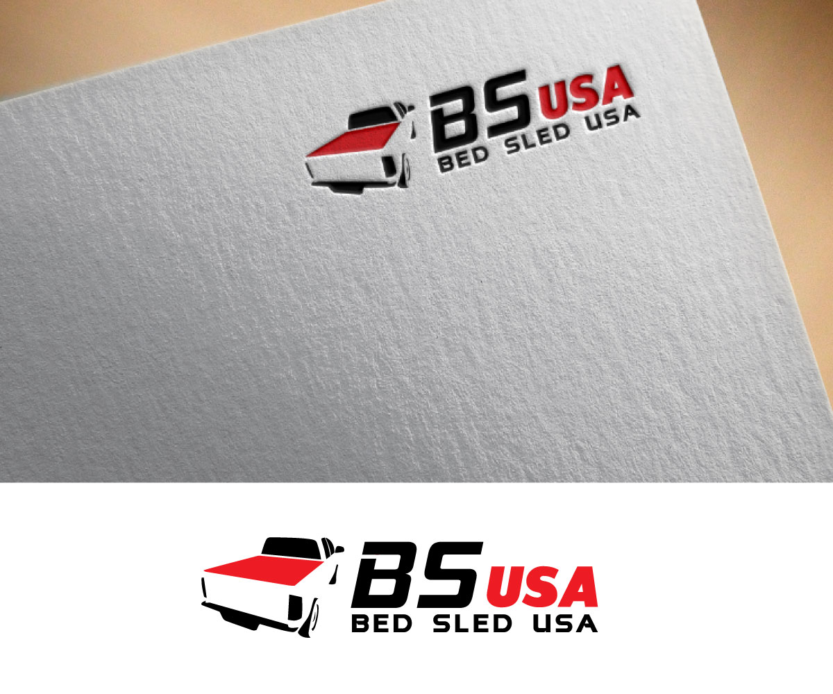 Logo-Design von FARU.......... für Bed Sled USA | Design #33600352