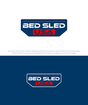 Logo Design by Goodpartner for Bed Sled USA | Design: #33633409