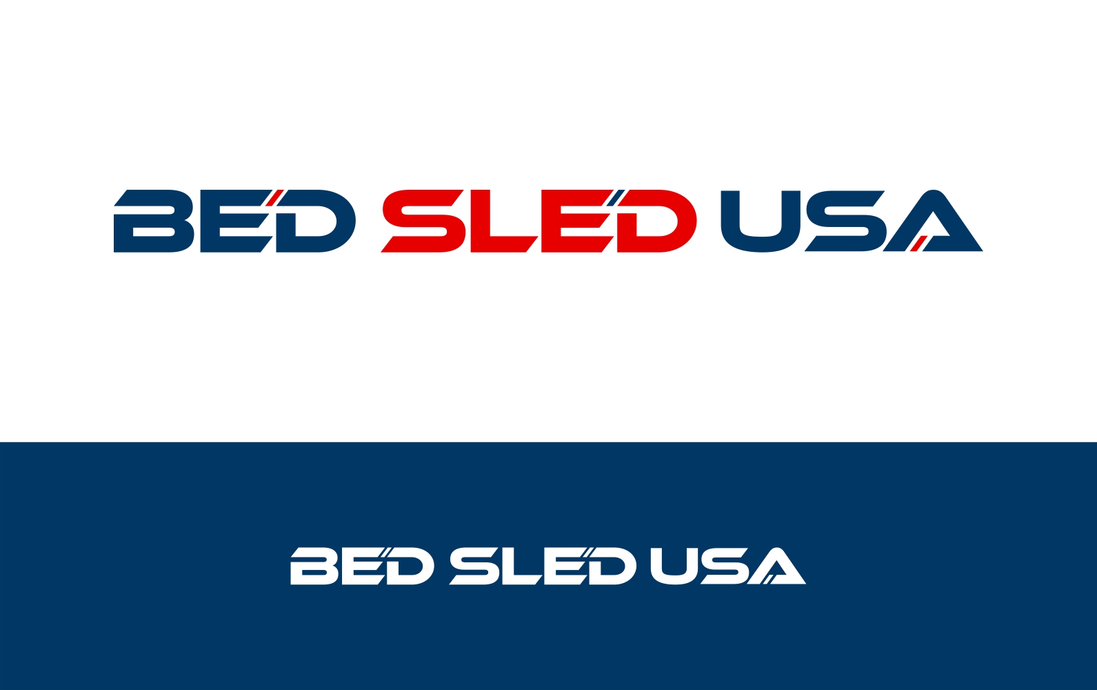 Logo Design by Goodpartner for Bed Sled USA | Design #33636553