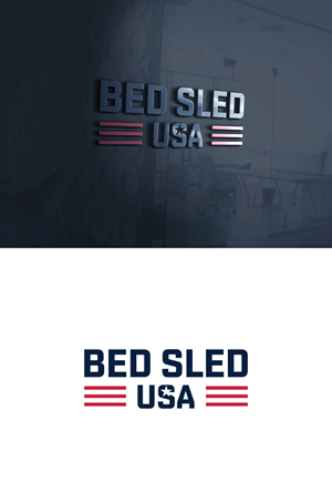 Logo Design by DesignVerse777 for Bed Sled USA | Design: #33619344