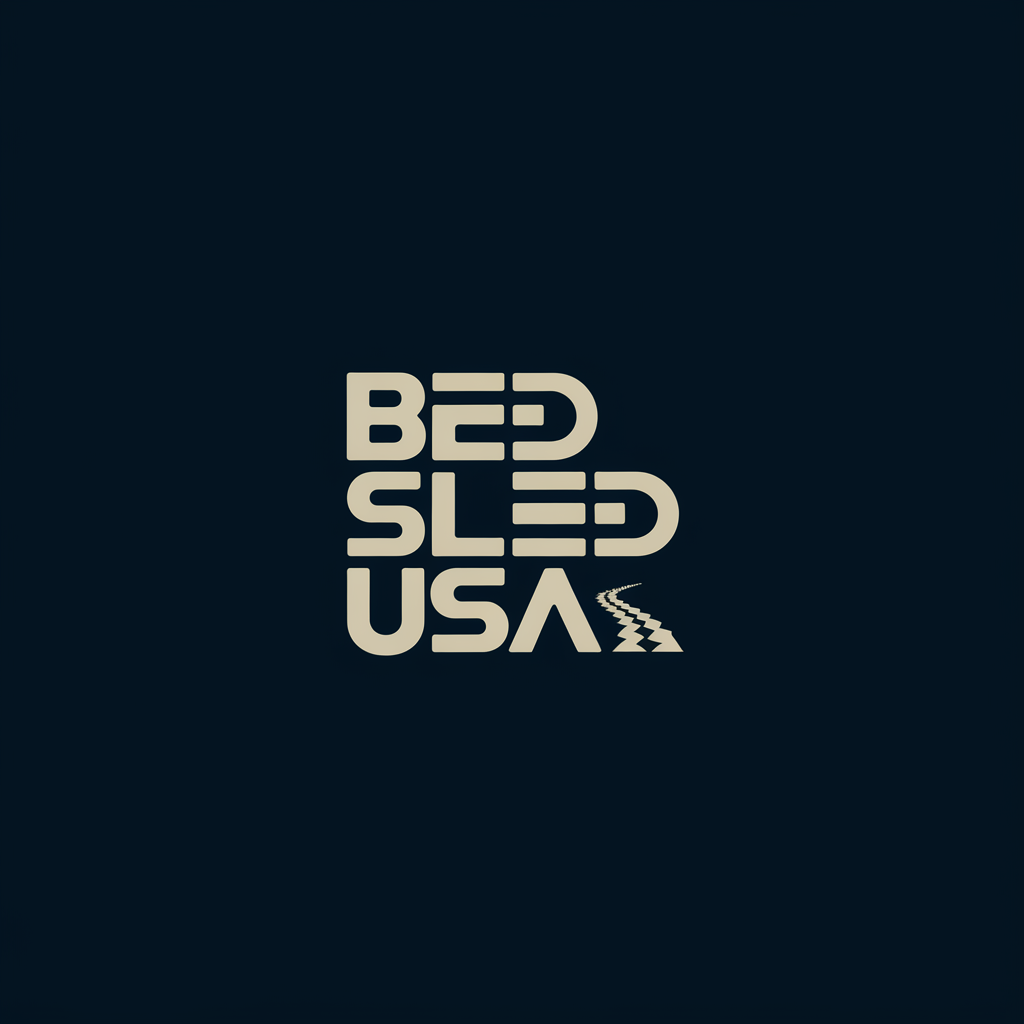 Logo Design by Ar_nisam_usman for Bed Sled USA | Design #33628881