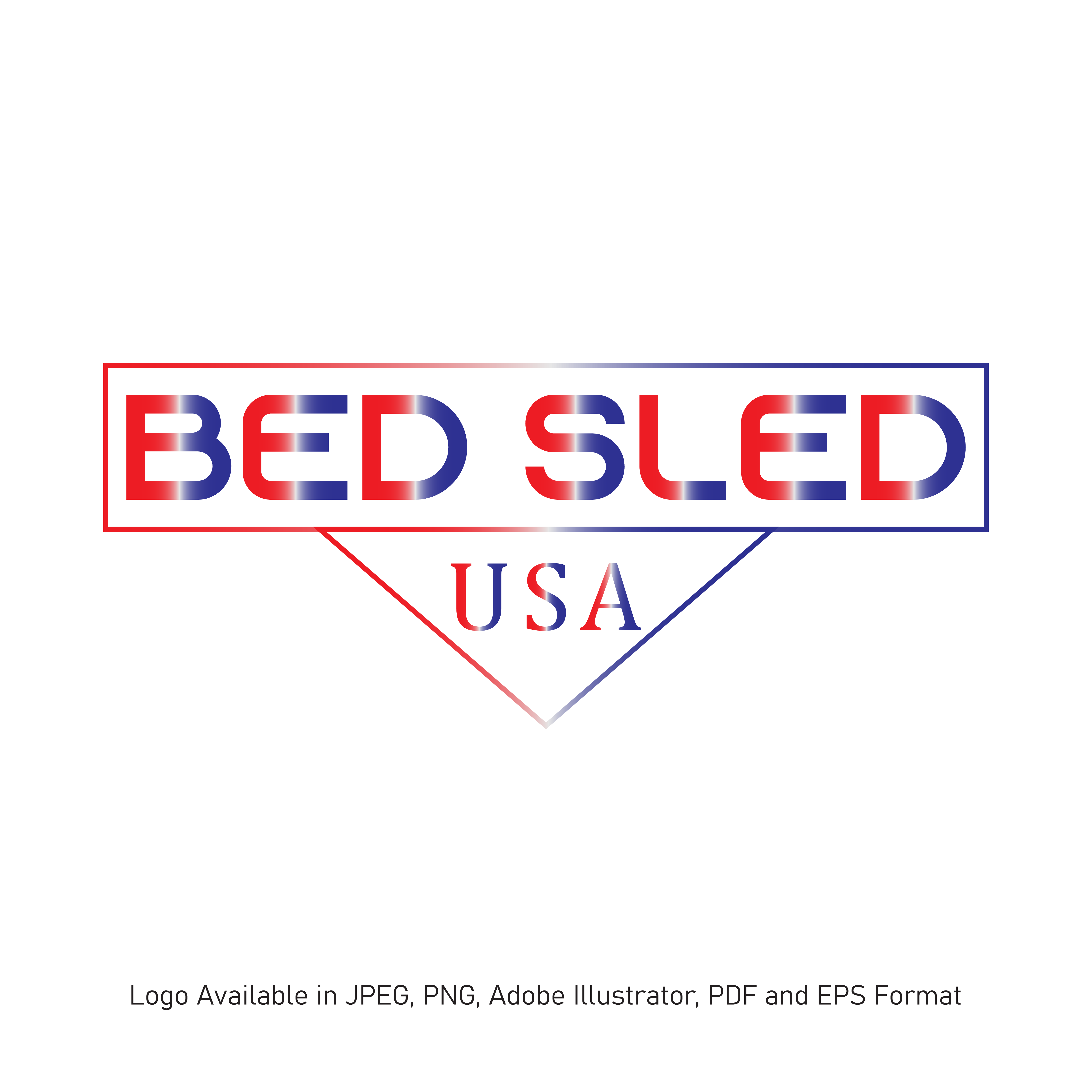 Logo Design by BEJIN for Bed Sled USA | Design #33604451