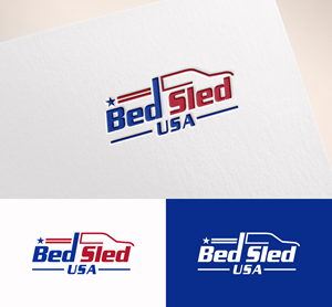 Logo Design by M Art & Design for Bed Sled USA | Design: #33592773