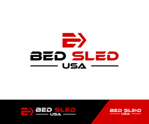 Logo Design by Nono KonsepVector for Bed Sled USA | Design: #33610797
