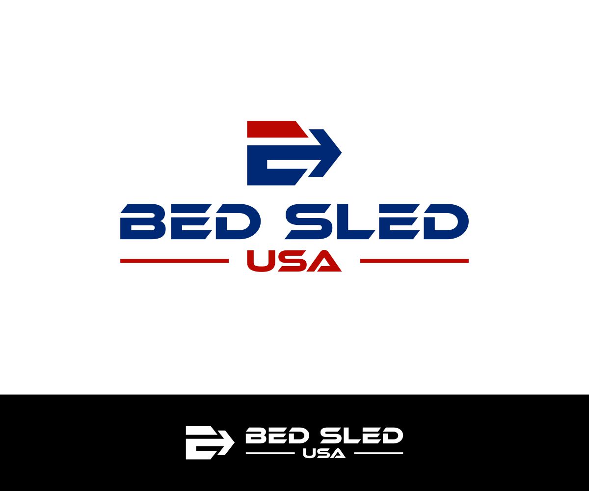Logo Design by Nono KonsepVector for Bed Sled USA | Design #33610843