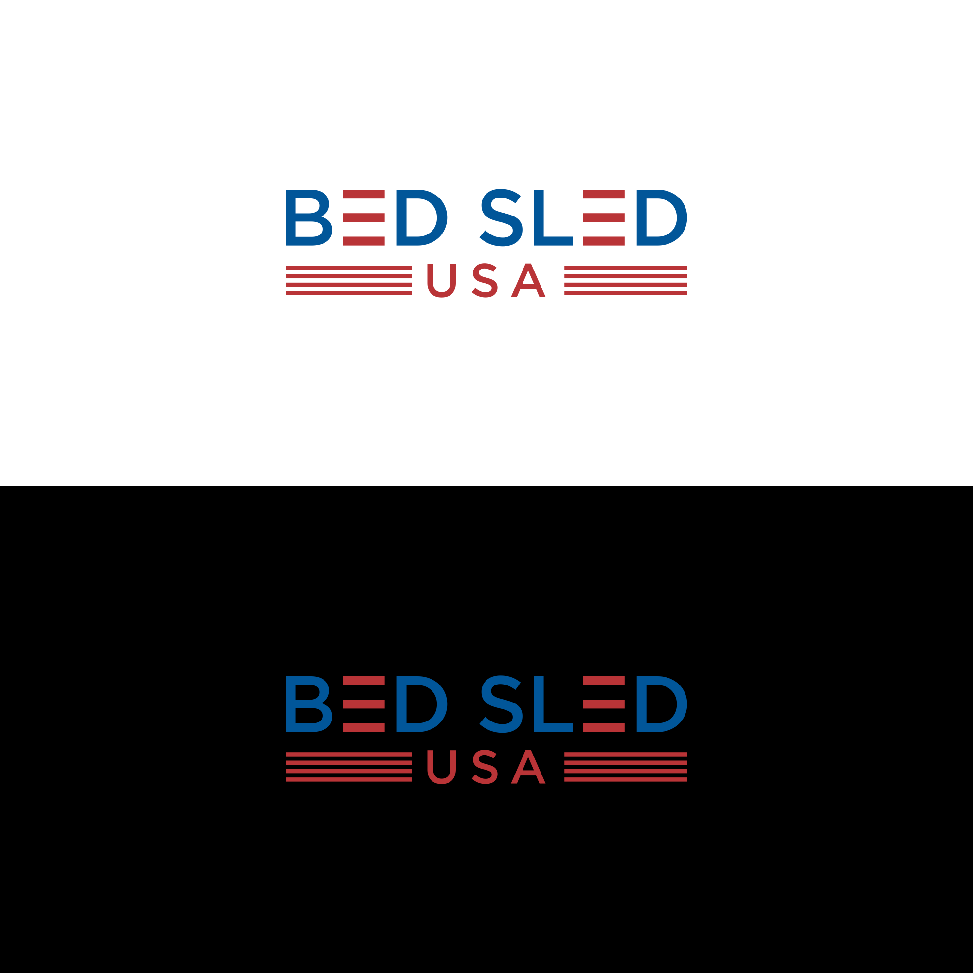 Logo Design by B.O_STUDIO for Bed Sled USA | Design #33635739