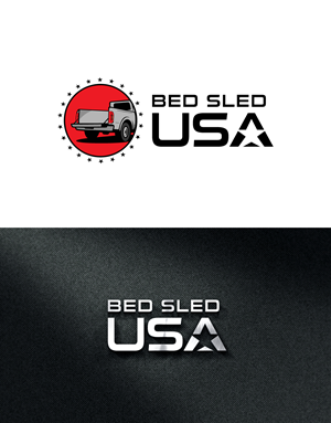 Logo Design by apik. for Bed Sled USA | Design: #33591504